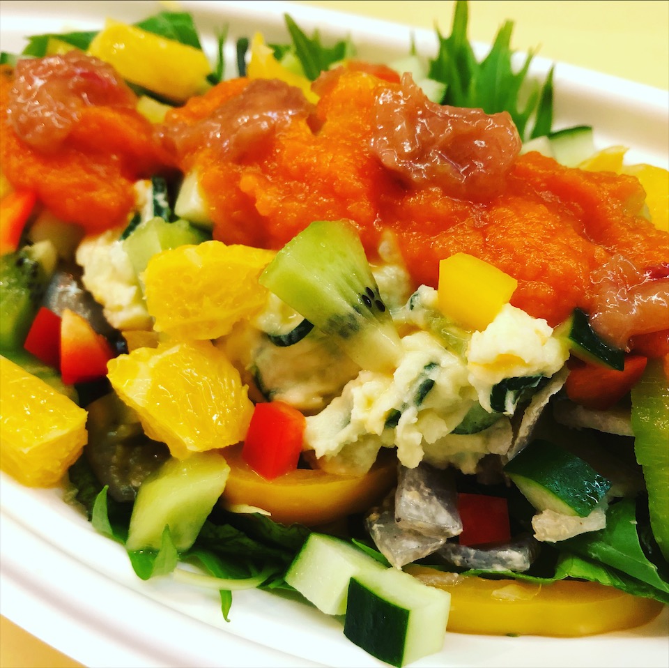 新鮮野菜のサラダ